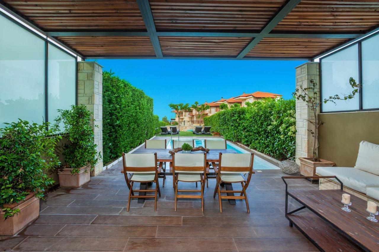 Sunny Villas Resort & Spa ハニオティス エクステリア 写真
